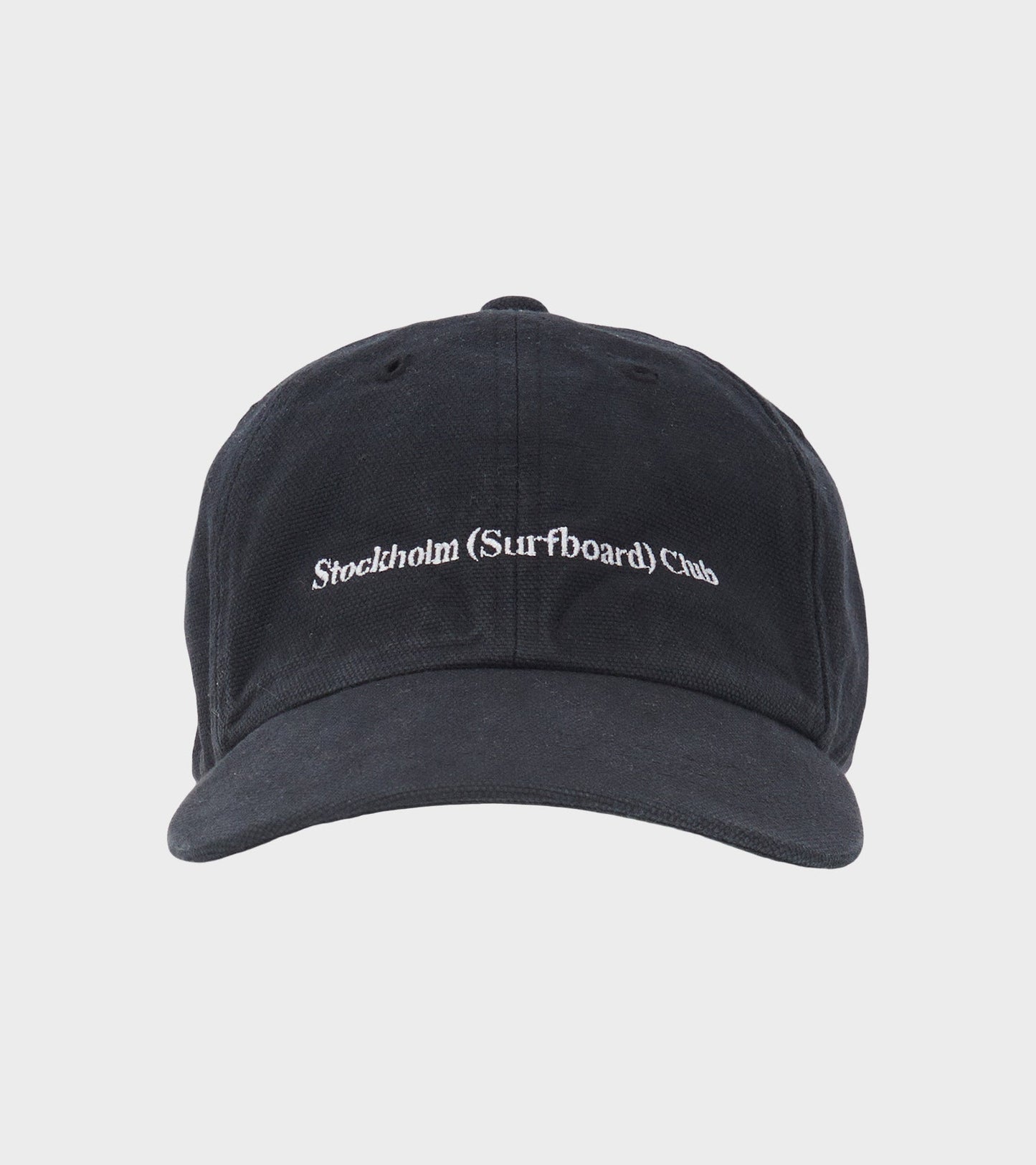 Embroidered Logo Cap Black