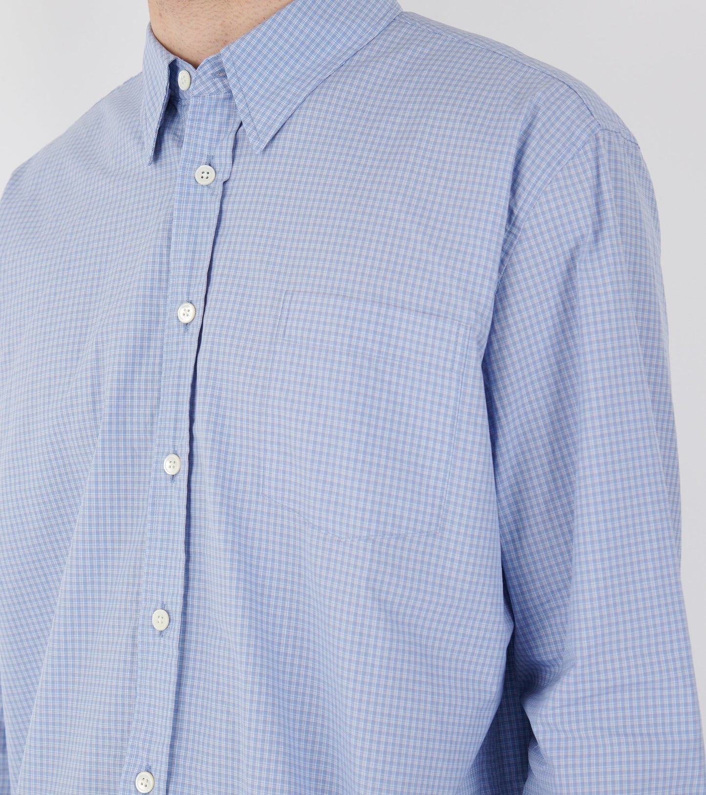 Beyond BD Shirt Micro Chip Check Super Poplin
