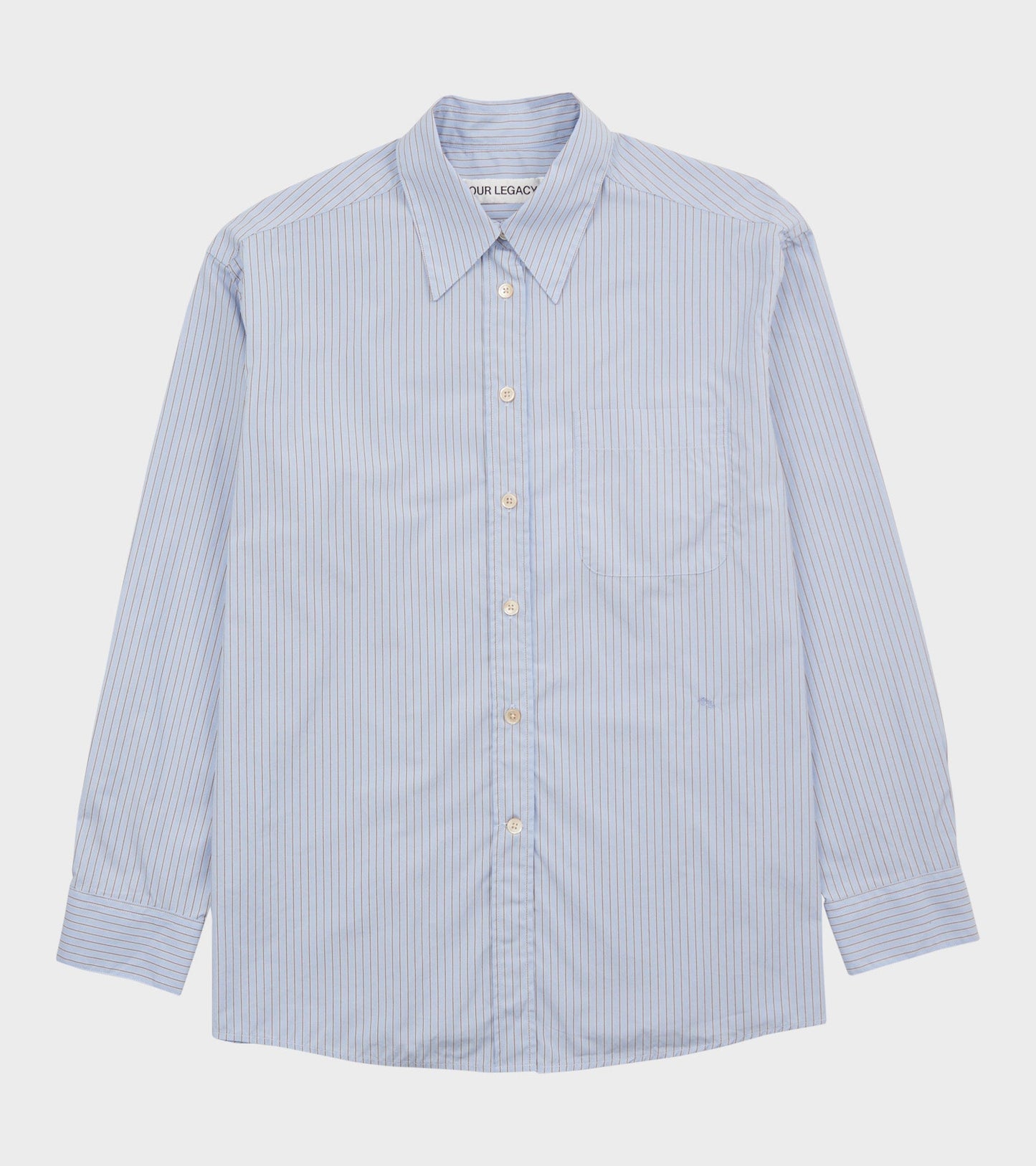W Precious Shirt Typewriter Stripe Poplin