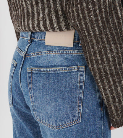 W Wata Cut Jeans Rodeo Wash Broken Twill