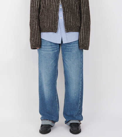W Wata Cut Jeans Rodeo Wash Broken Twill