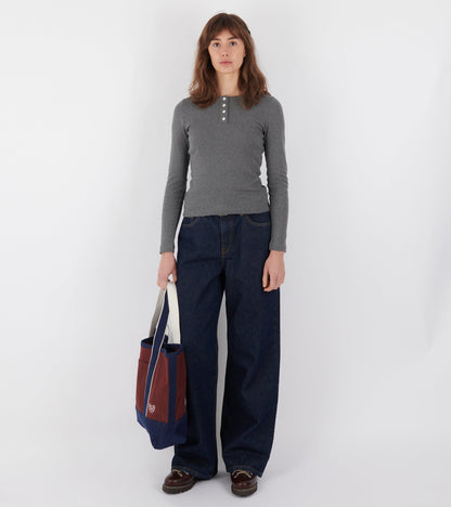 Jess Longsleeve Melee Grey