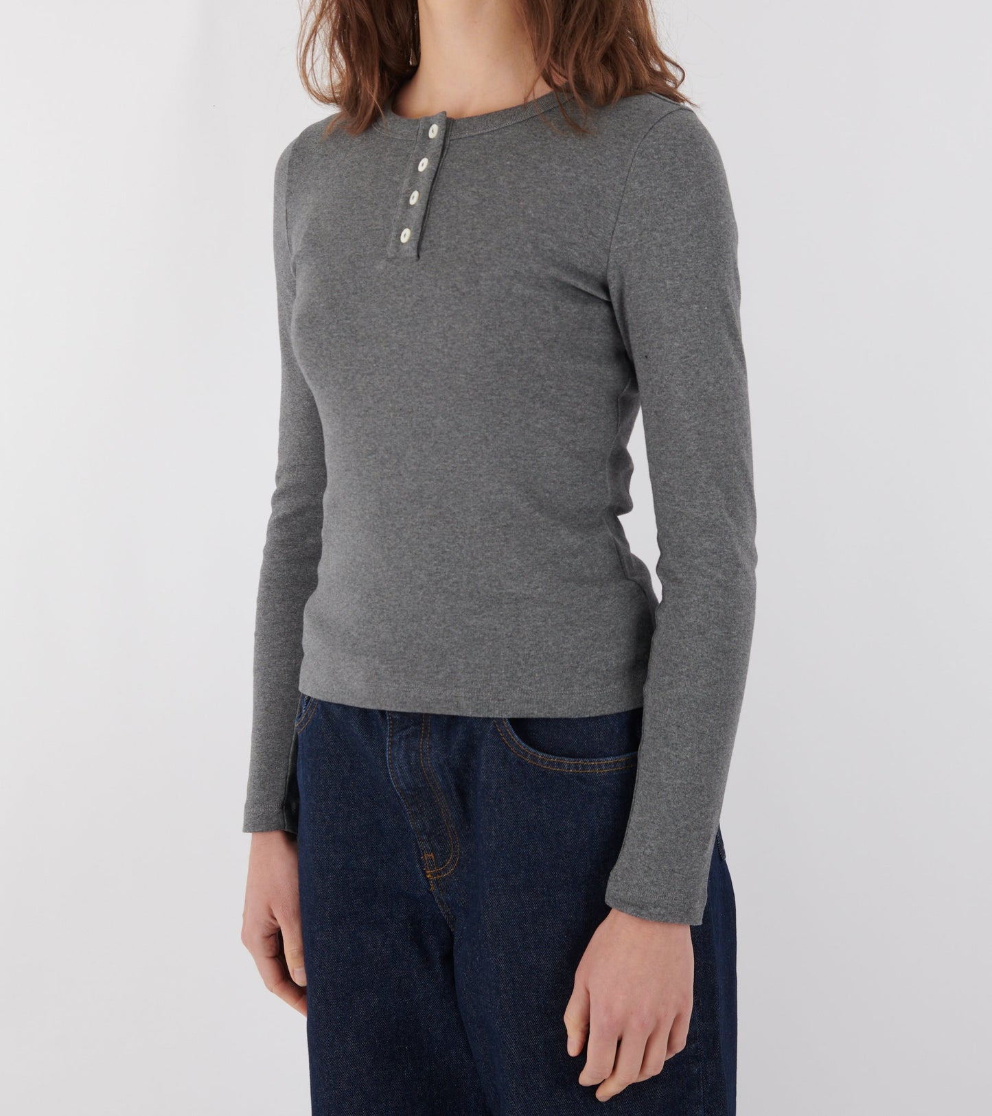 Jess Longsleeve Melee Grey