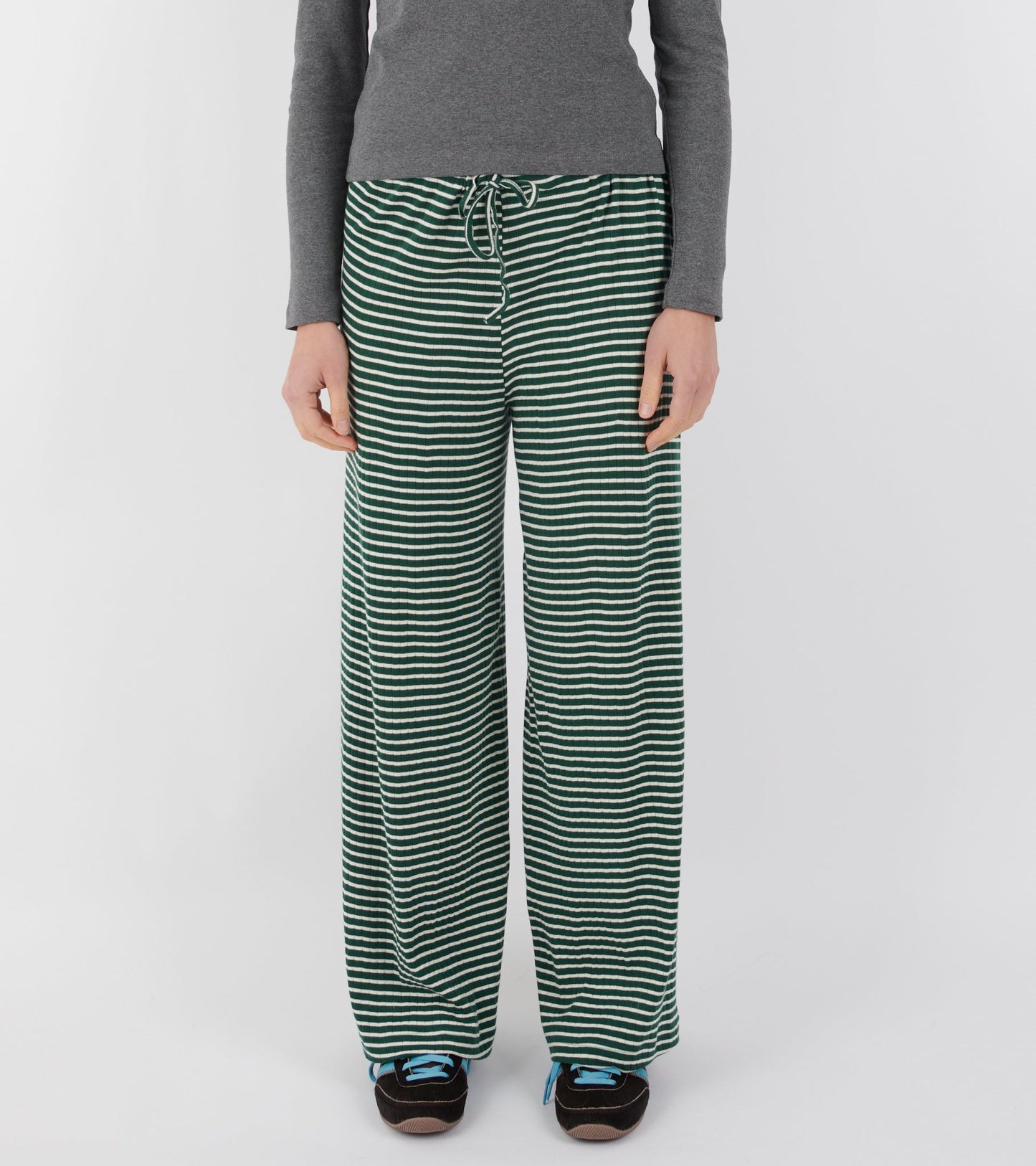 Nova Pants Bottle Green/Ecru