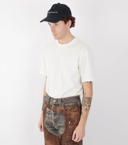Embroidered Logo Cap Black