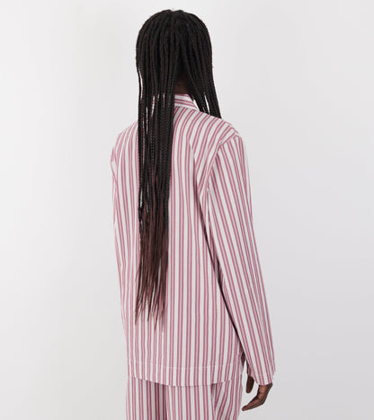 Pyjamas Shirt Rhubarb Stripes