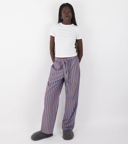 Pyjamas Pants Chestnut Stripes