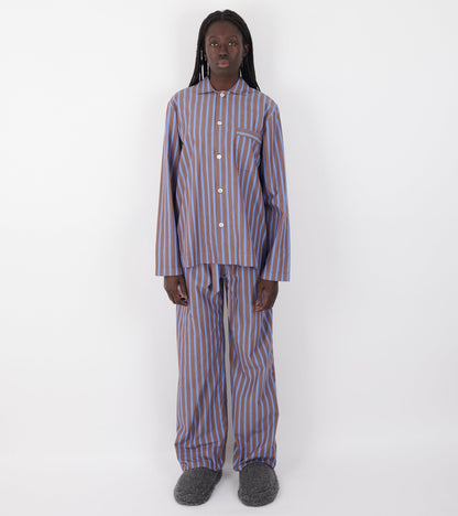 Pyjamas Pants Chestnut Stripes