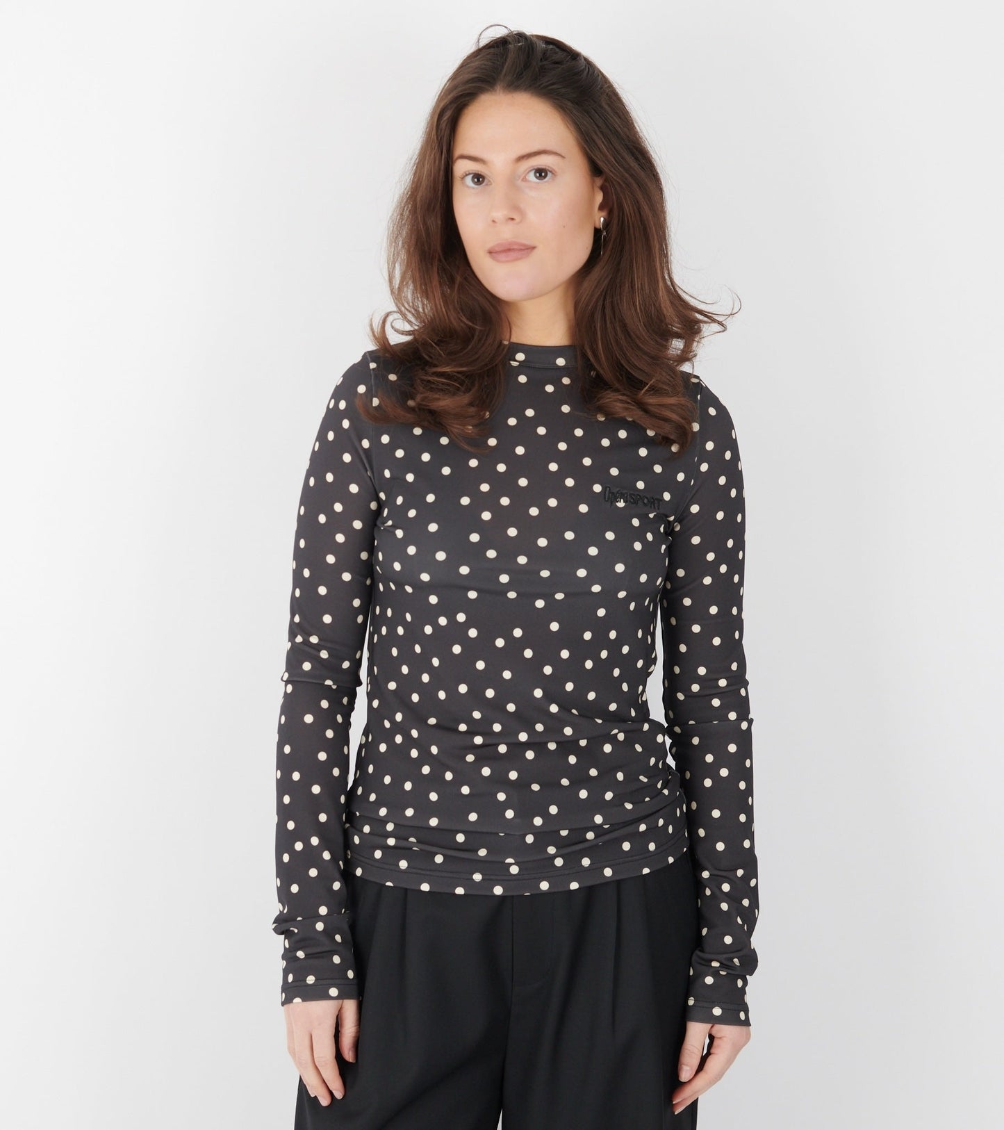 Suni Top White Dots