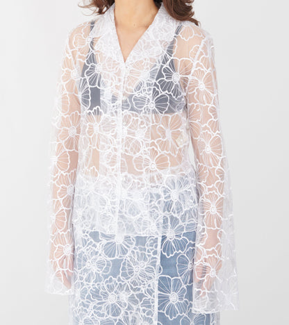Flora Shirt White