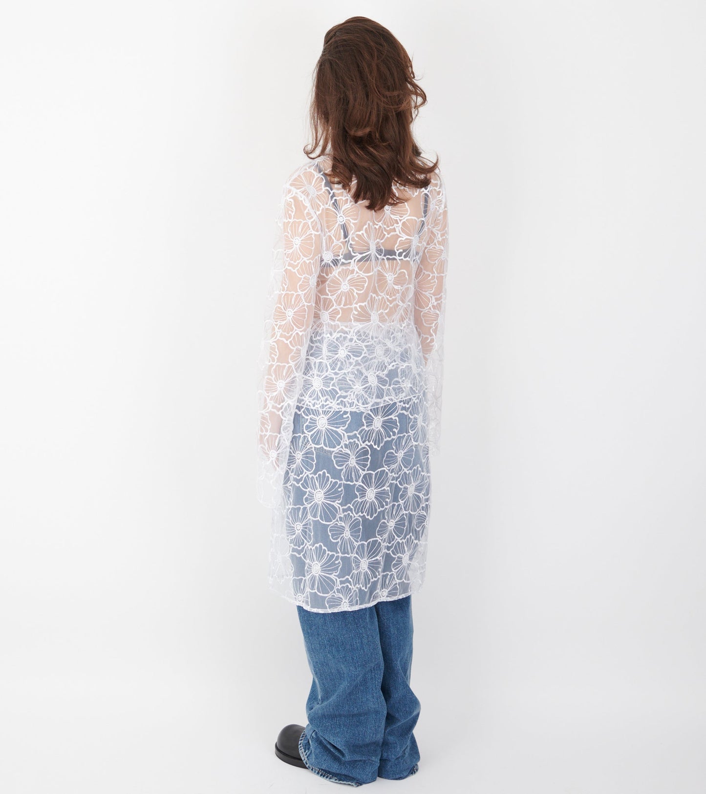 Alba Long Skirt White