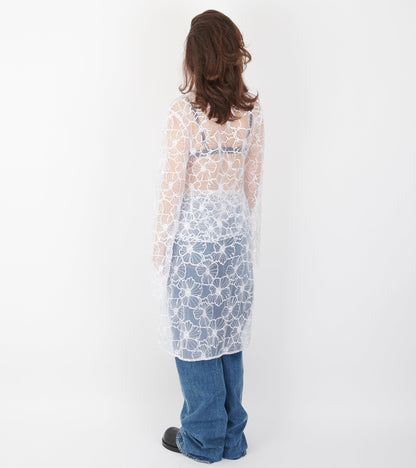 Alba Long Skirt White