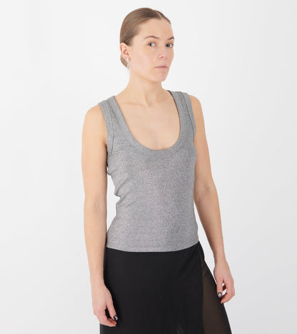 Kat Tank Silver