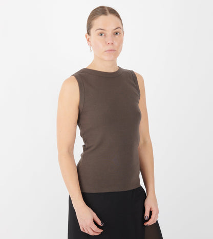 Carrie Tank Chestnut