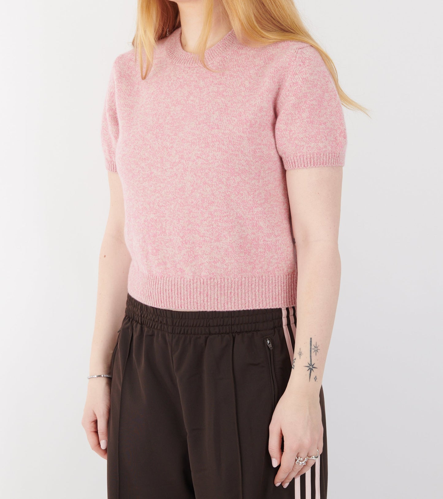 Wicklow T-shirt Pink/Nymph/Oatmeal