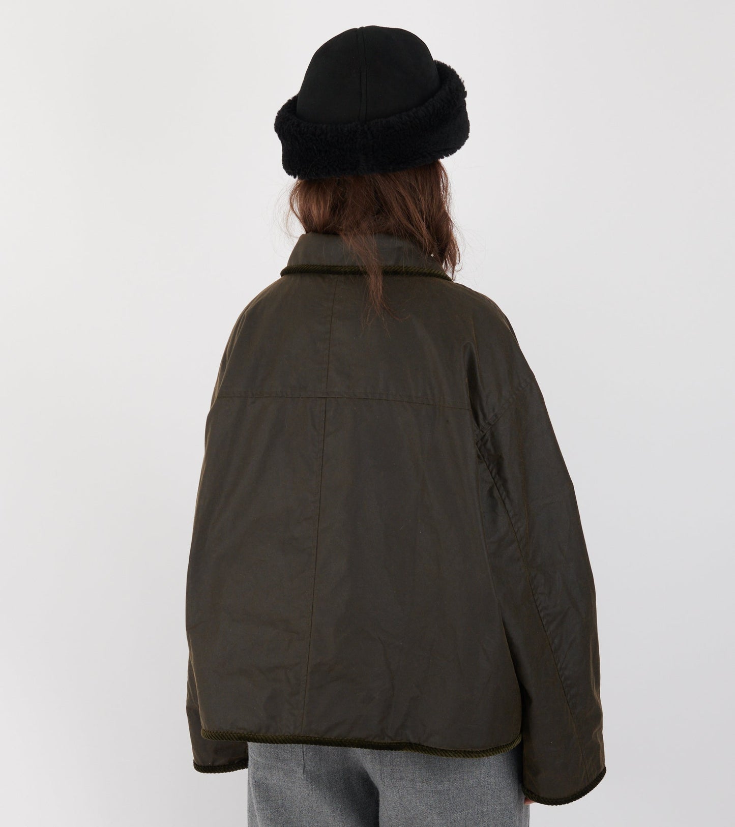 British Oilskin Flying Jacket Olive