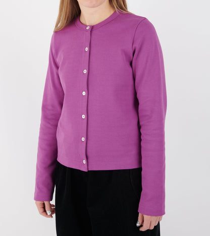 Poppy Cardigan Grape