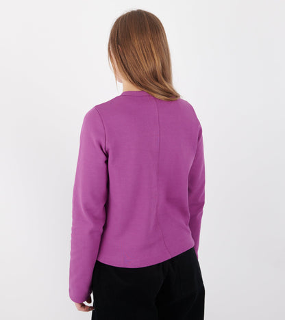 Poppy Cardigan Grape