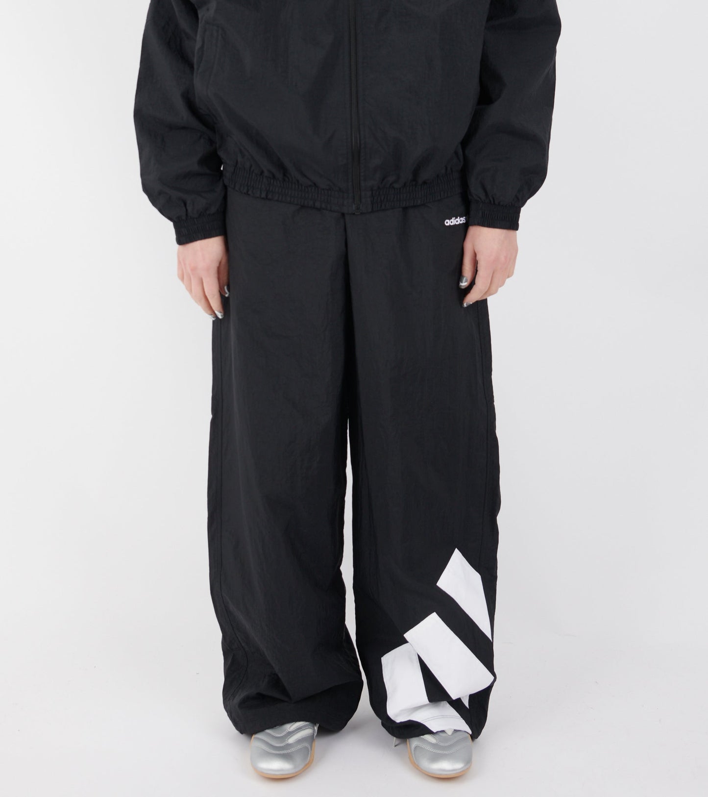 Blocking Track Pants Black/White