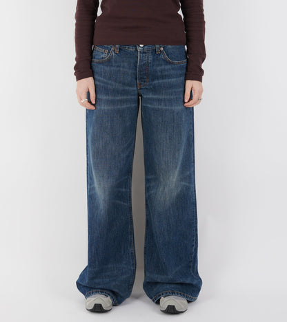 Kyoto Jeans Dark Blue Righe