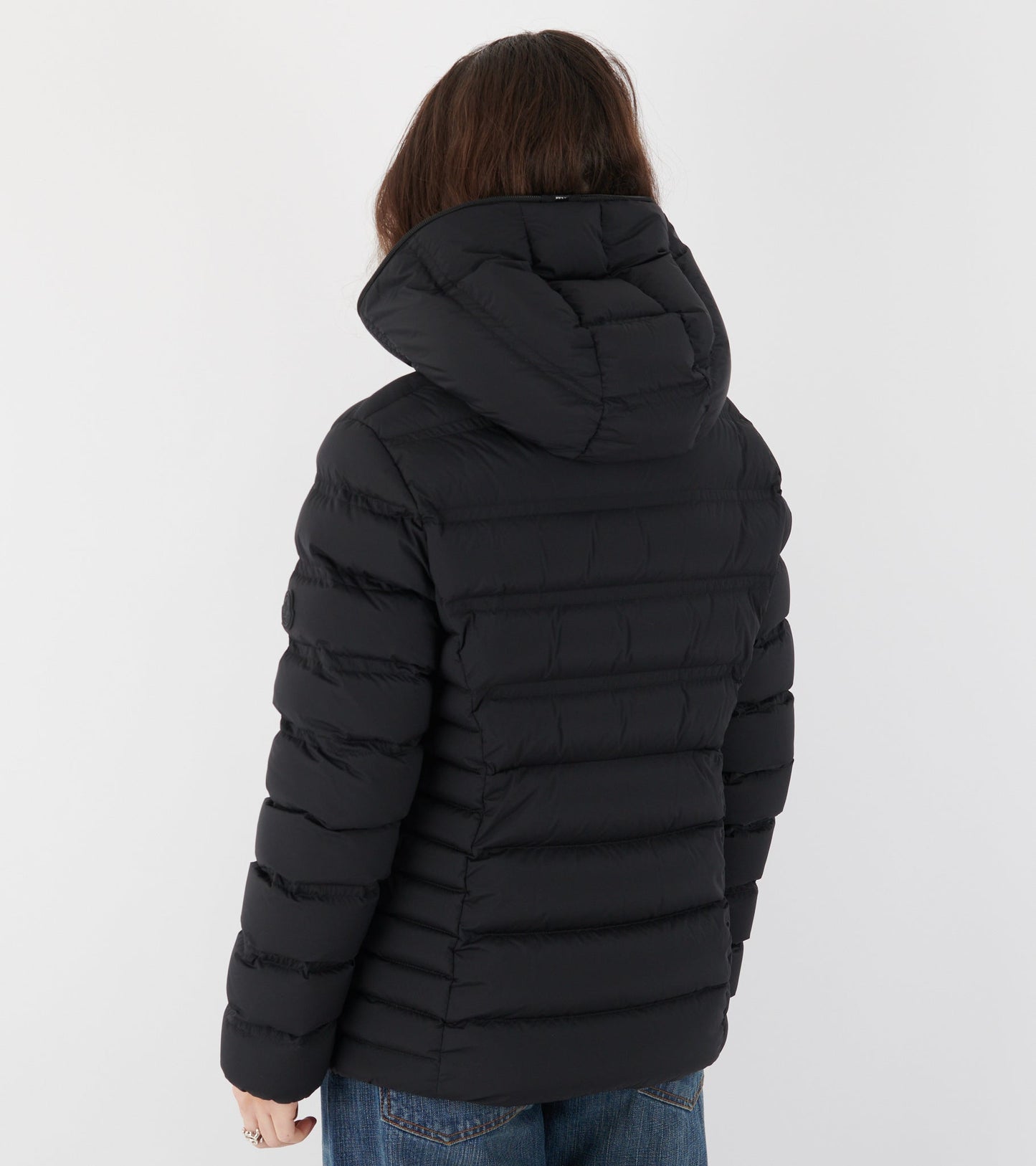 Alete Hooded Down Jacket Black
