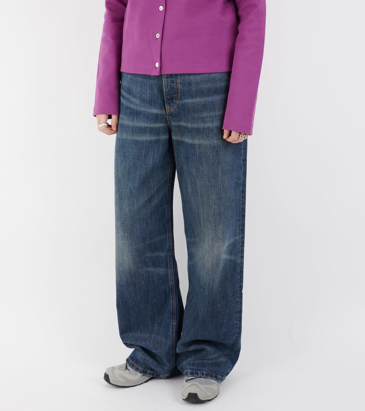 Belem Jeans Dark Blue Righe