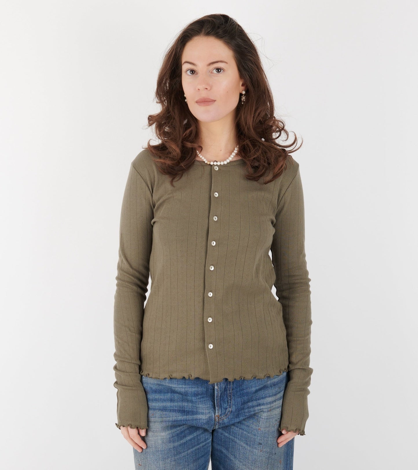 Edie Cardigan Olive