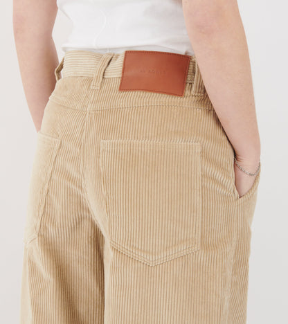 Corduroy Wide Pants Beige