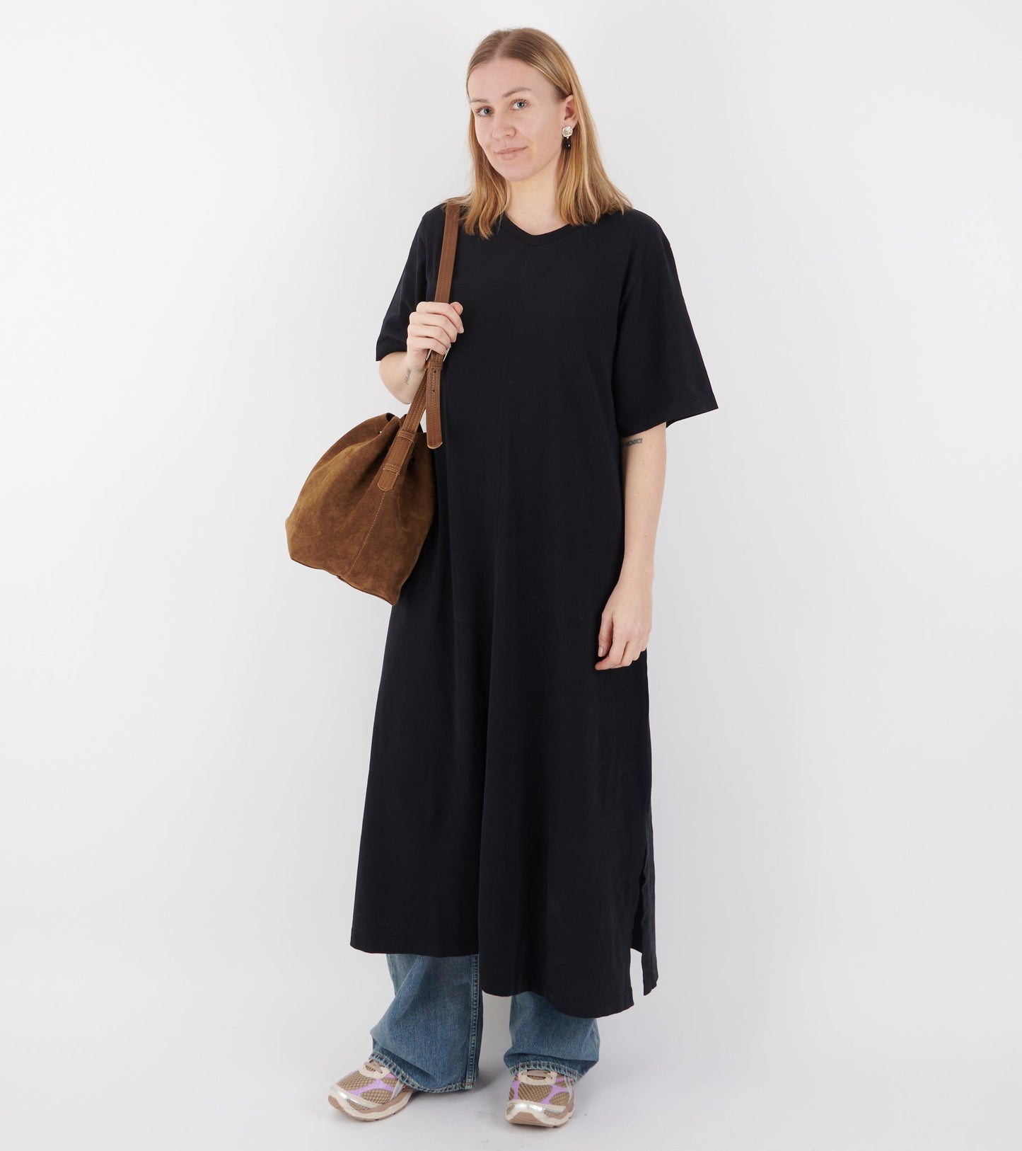 Gita Circular Dress Black