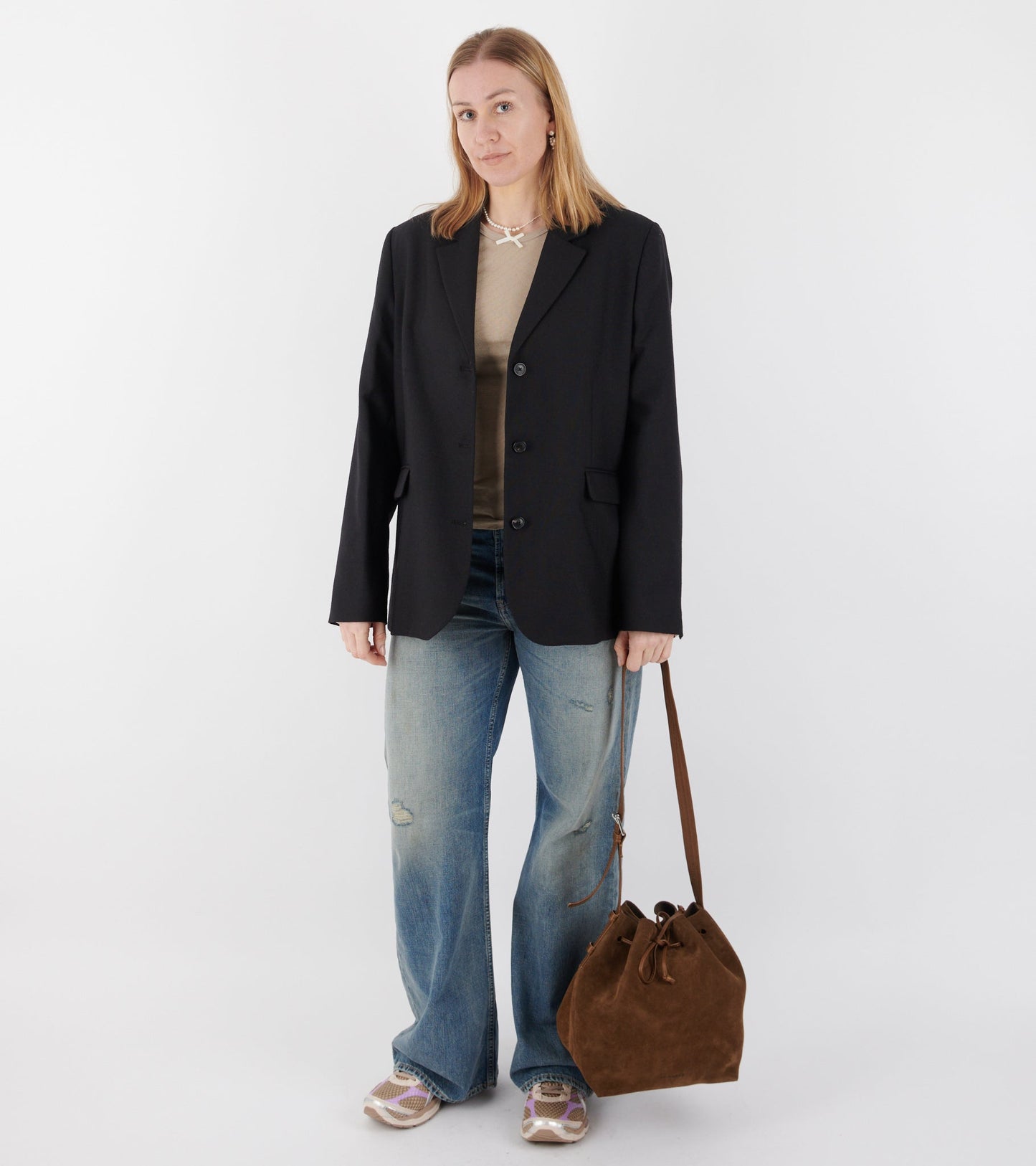 Mason Wool Blazer Black