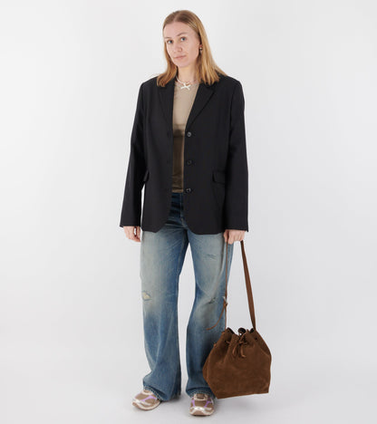 Mason Wool Blazer Black