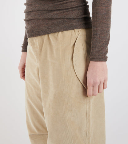 Baby Corduroy Ufo Pants Beige