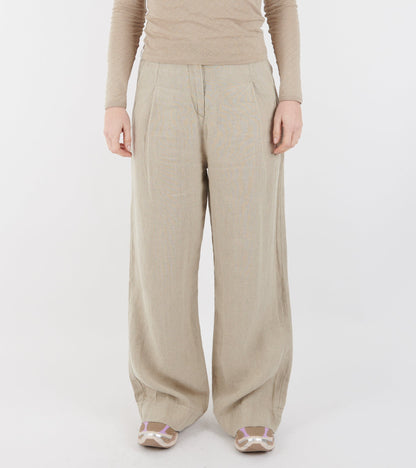 Willy Pant Heavy Linen Pure Natural