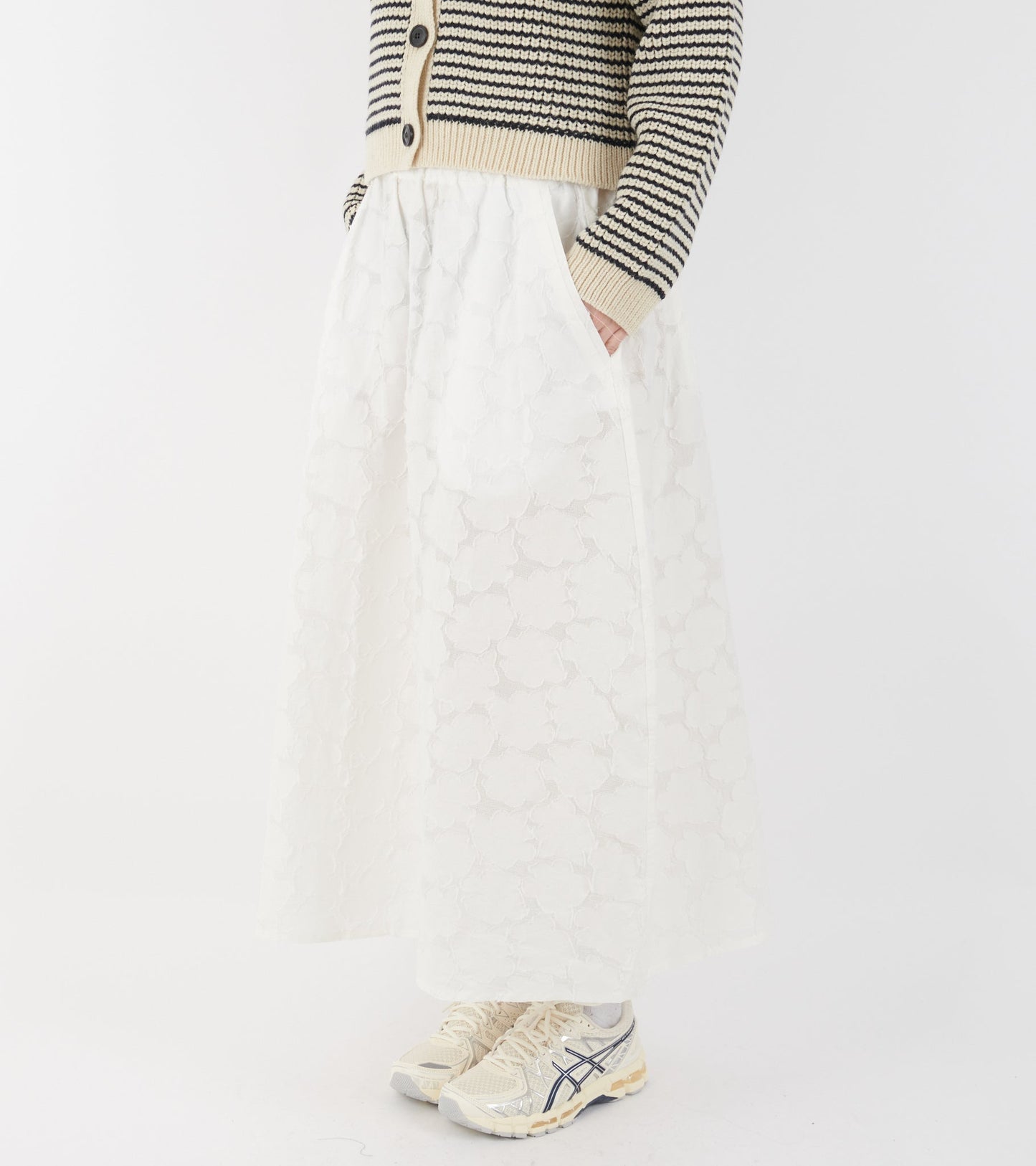 Skirt Laceflower White