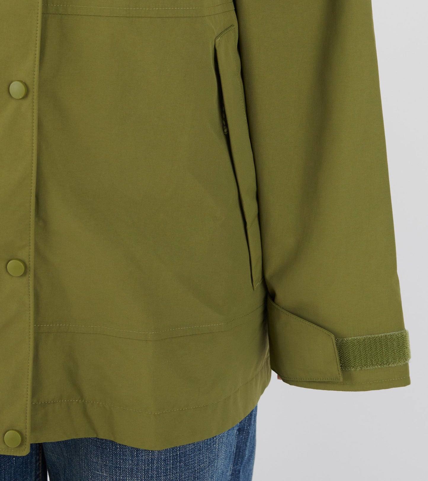 W's Outdoor Everyday Rain Jacket Caper Green