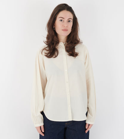 Bibs Shirt Cotton Pure Ecru