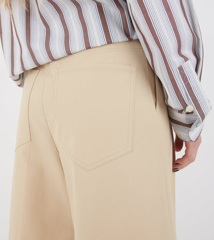Jette HW Shorts Beige