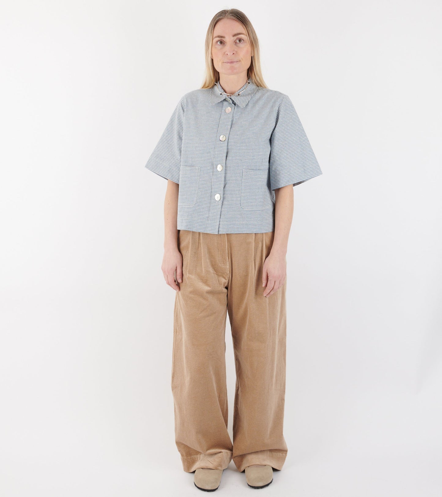 Amanda S/S Shirt Check