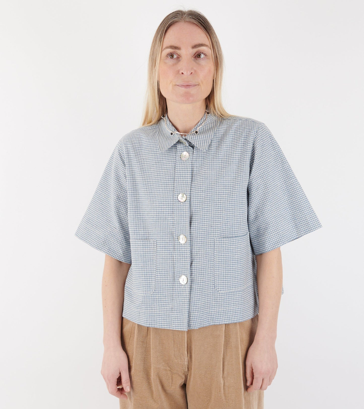 Amanda S/S Shirt Check