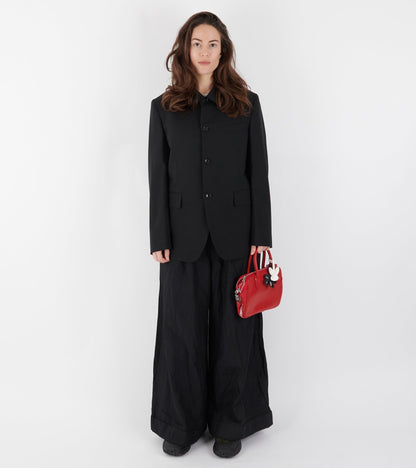 Box Trousers Black