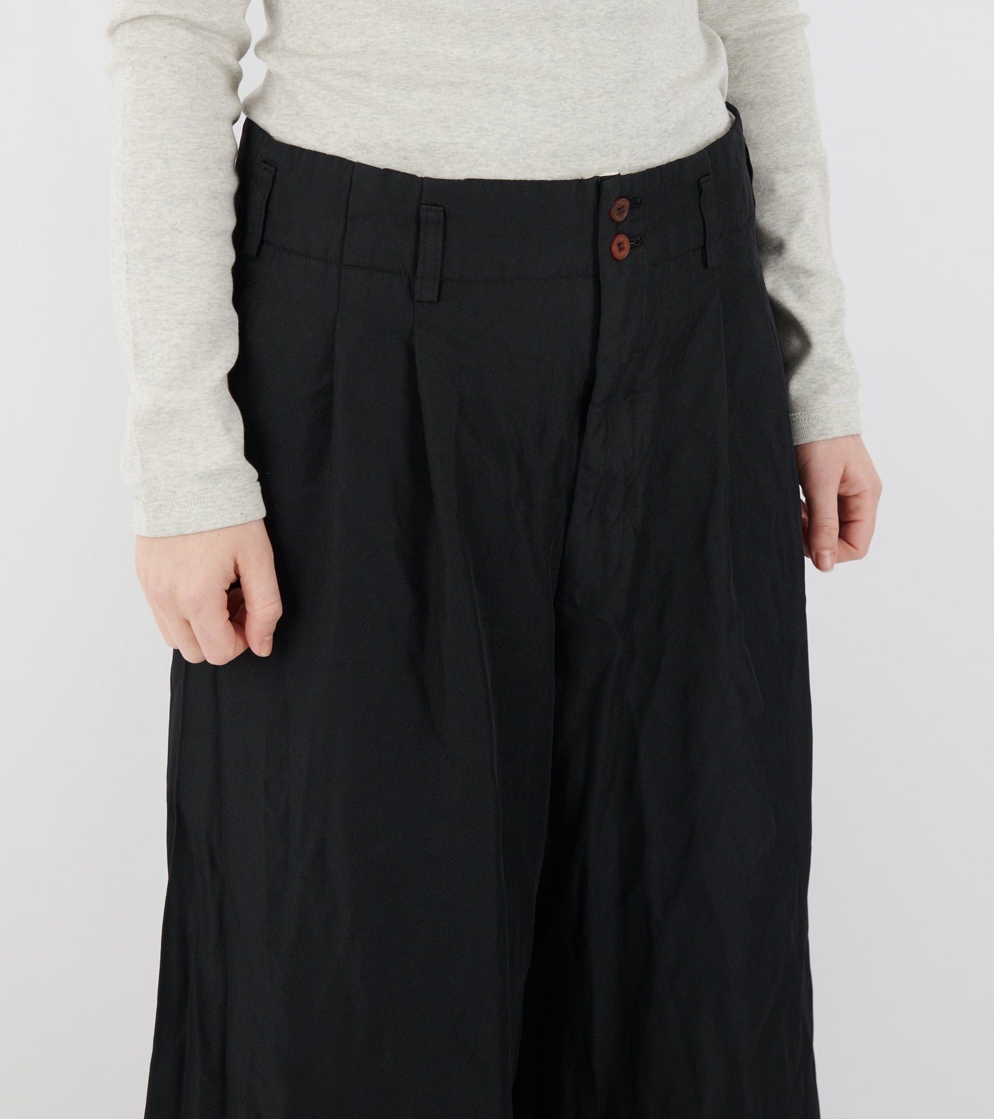 Box Trousers Black