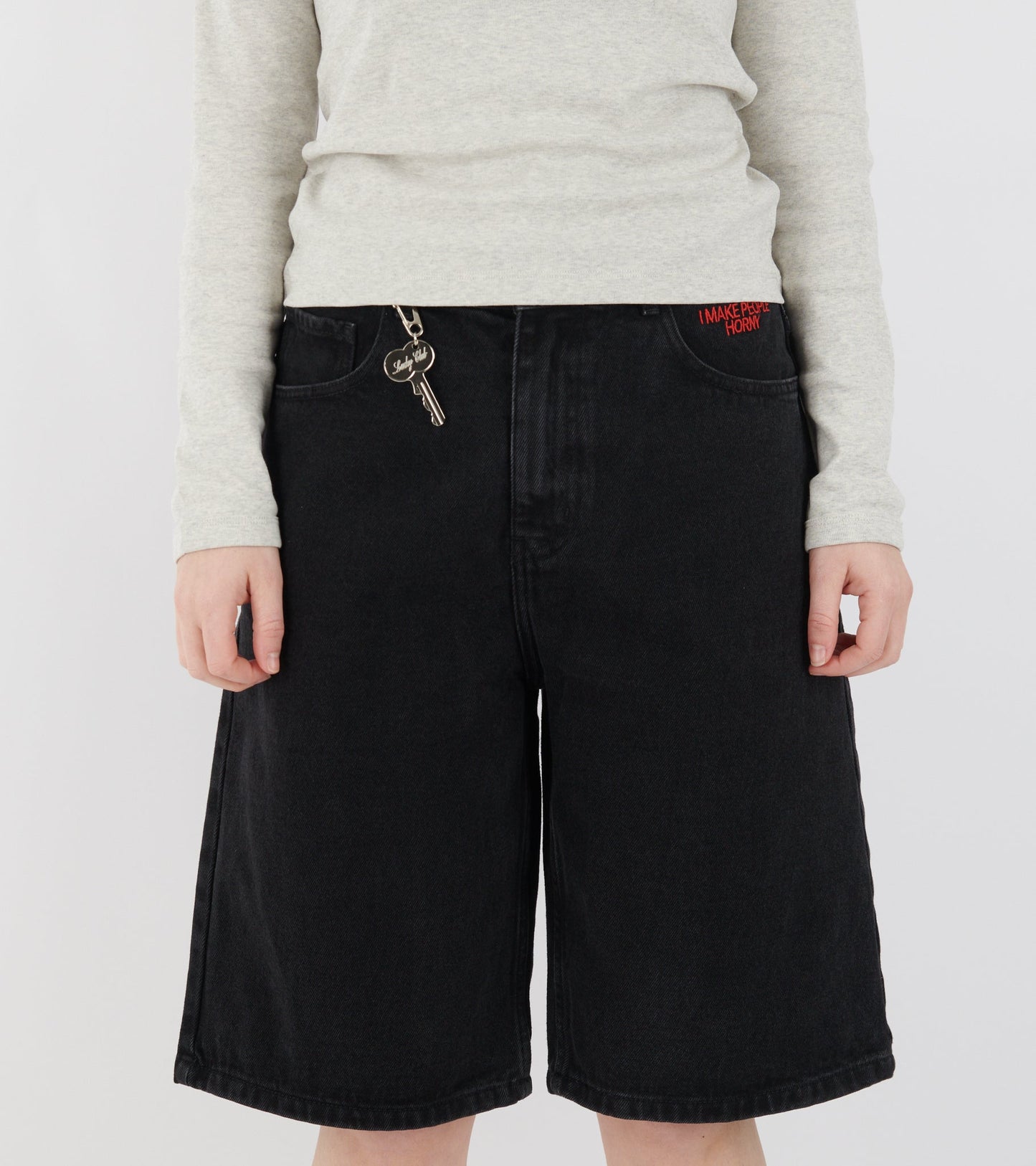Heart On, Hard On Shorts Off-black