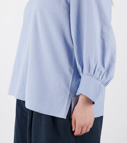 Catrin Cotton Oxford Easy Shirt Chambrey