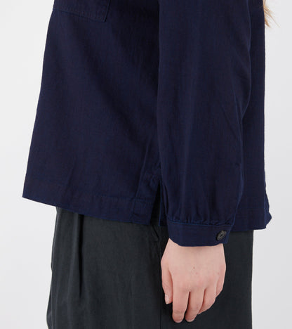 Baya Cotton Twill Shirt Indigo
