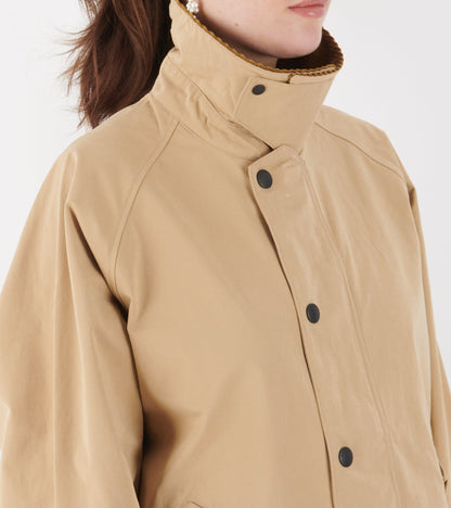 Transporter Oversized Casual Jacket Stone