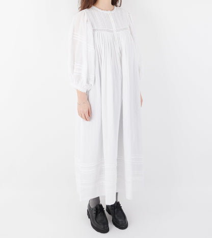 Florentine Dress Optic White