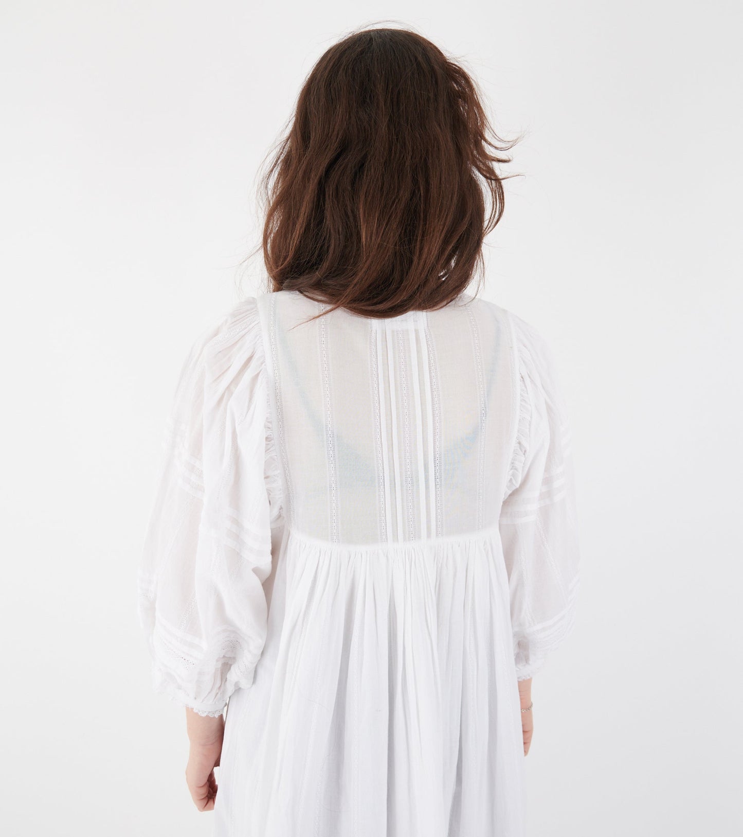 Florentine Dress Optic White