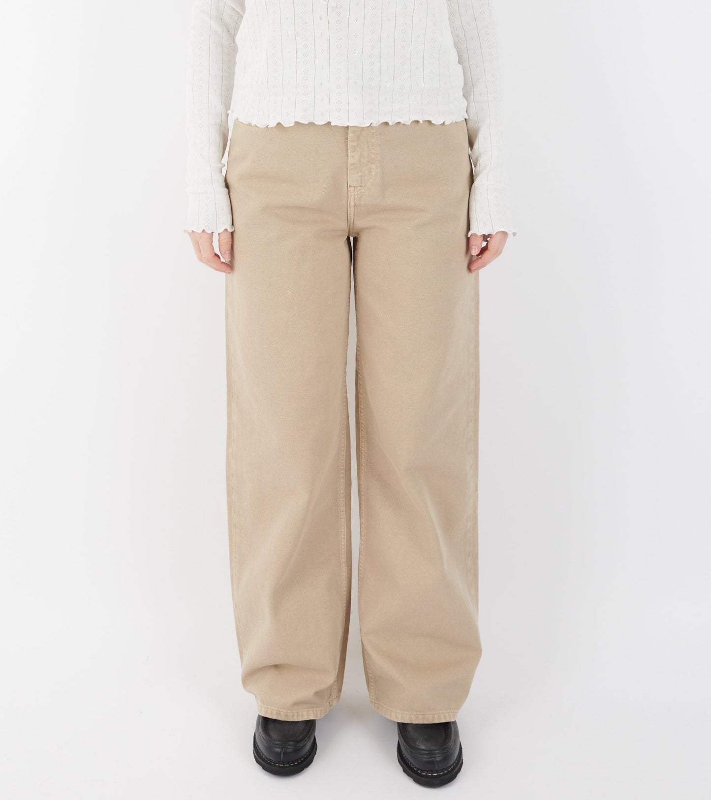 W Jane Pant Barchan Stone Dyed