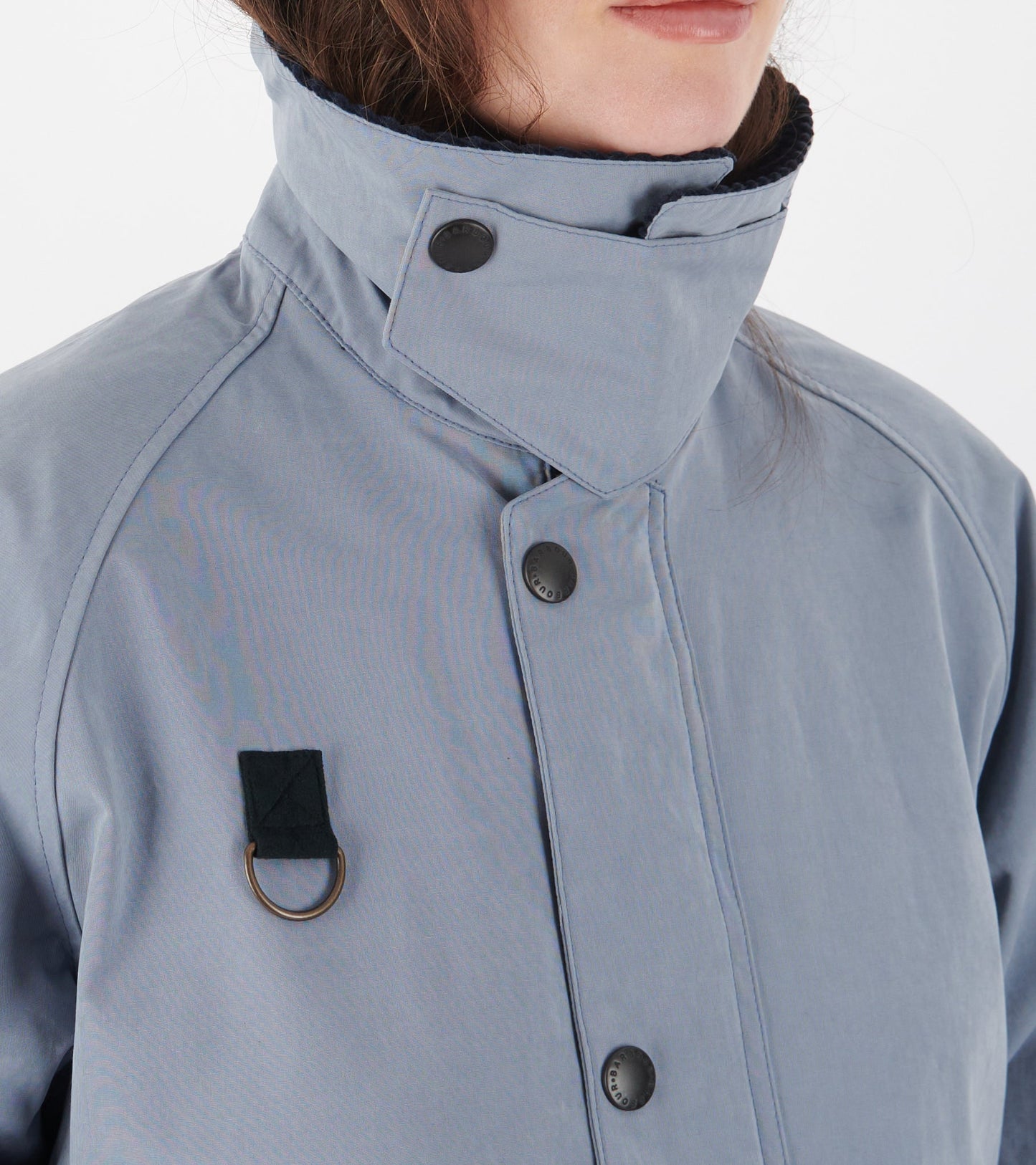 Spey Oversized Casual Jacket Washed Blue