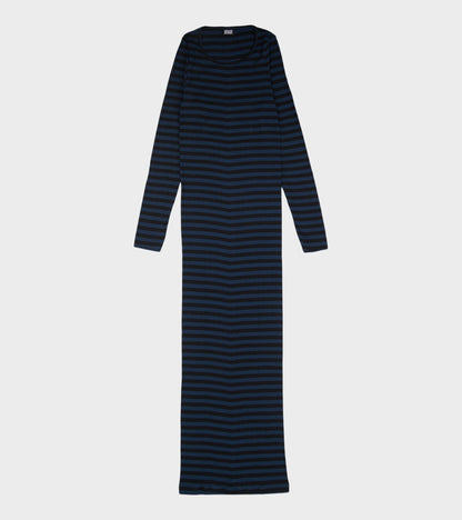 101 Long John Rib Dress Marine/Black